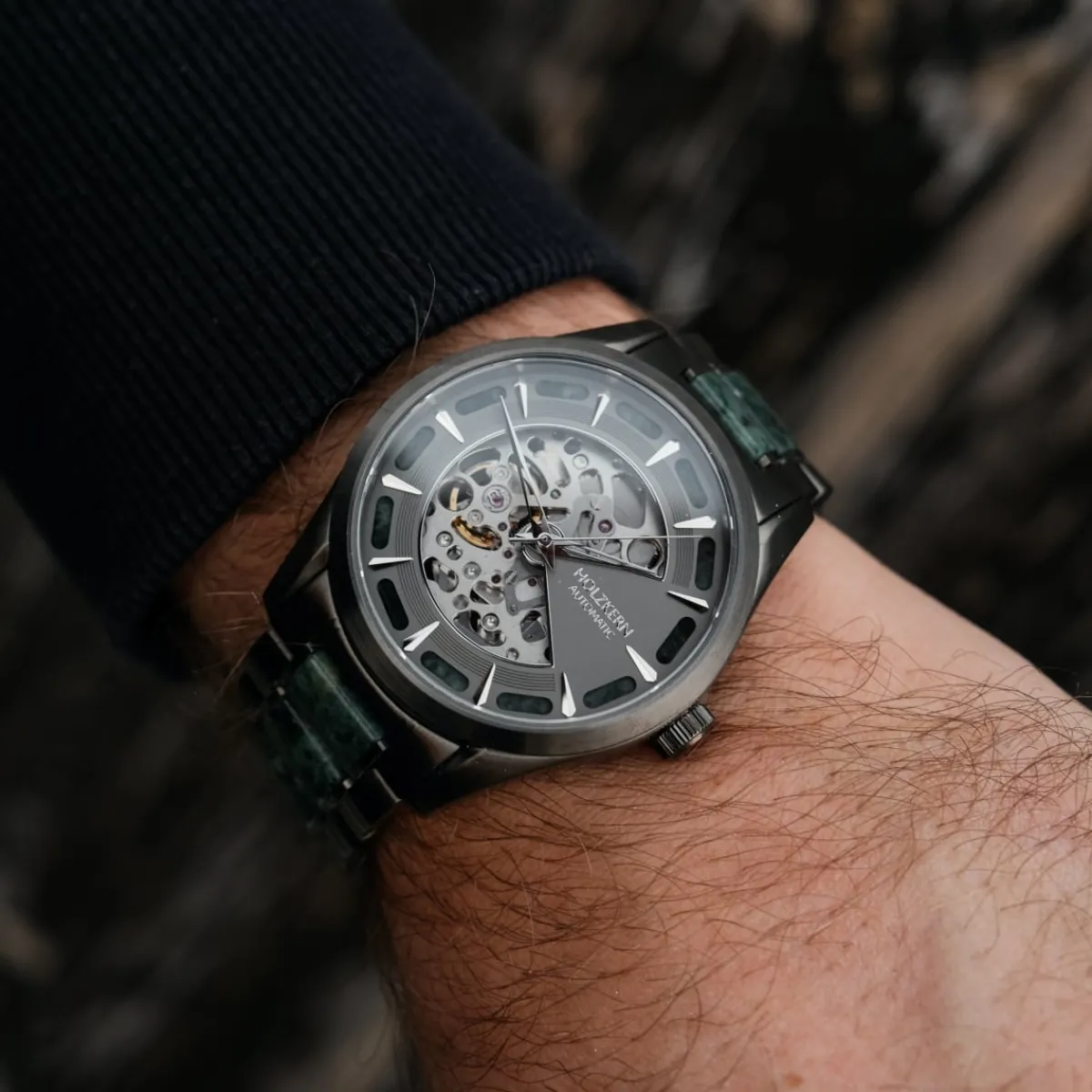 Holzkern Uhren^Acraman