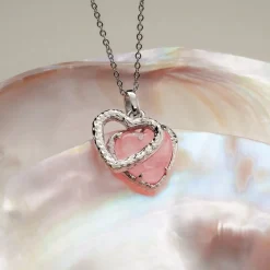 Holzkern Halsketten|Schmuck^Amorance Halskette