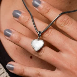 Holzkern Halsketten|Schmuck^Amorance Halskette