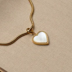 Holzkern Halsketten|Schmuck^Amorance Halskette