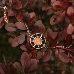 Holzkern Armbänder|Schmuck^Amulett Armband