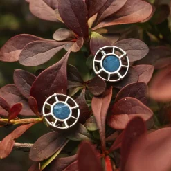 Holzkern Ohrringe|Schmuck^Amulett Ohrringe