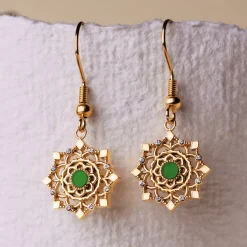 Holzkern Ohrringe|Schmuck^Aphonia Ohrringe