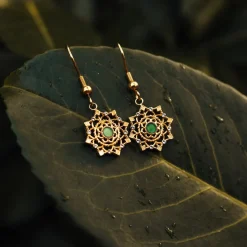 Holzkern Ohrringe|Schmuck^Aphonia Ohrringe