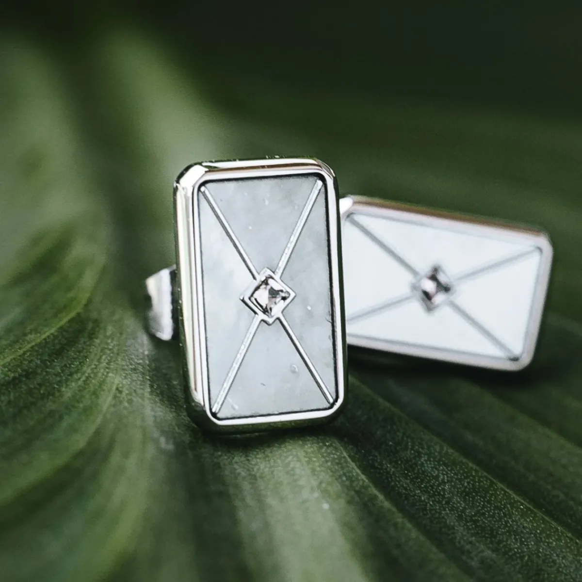 Holzkern Ohrringe|Schmuck^Aquarell Ohrringe
