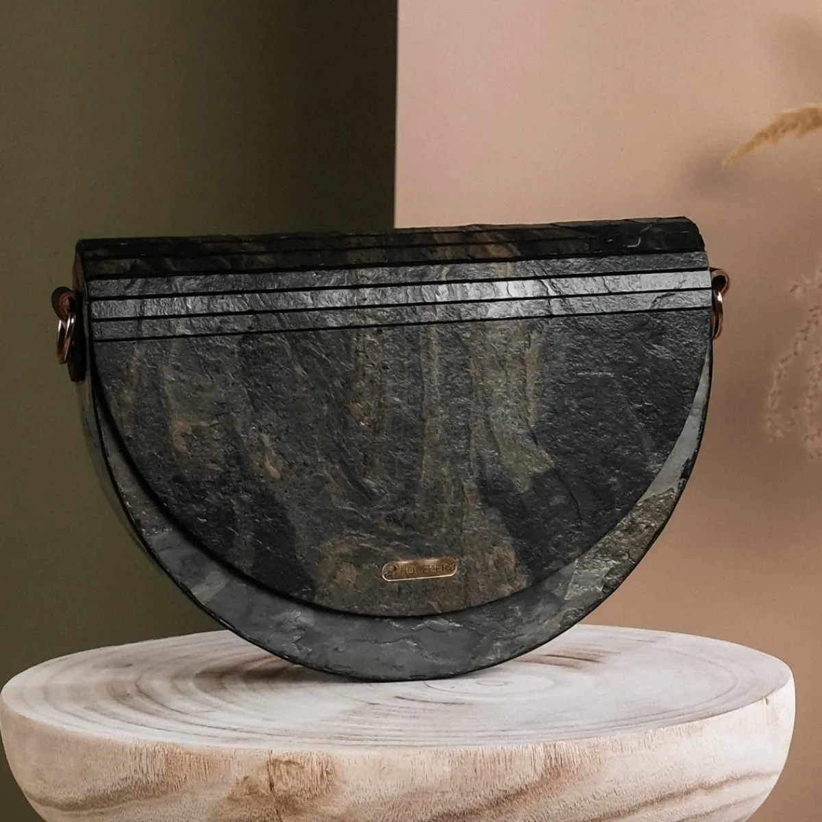 Holzkern Handtaschen^Asami VEGAN