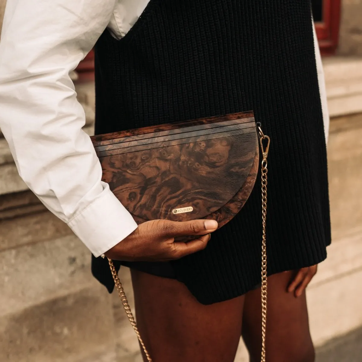 Holzkern Handtaschen^Asumi VEGAN