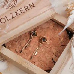 Holzkern Ohrringe|Schmuck^Awakening Ohrringe