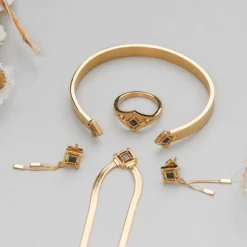 Holzkern Ohrringe|Schmuck^Awakening Ohrringe