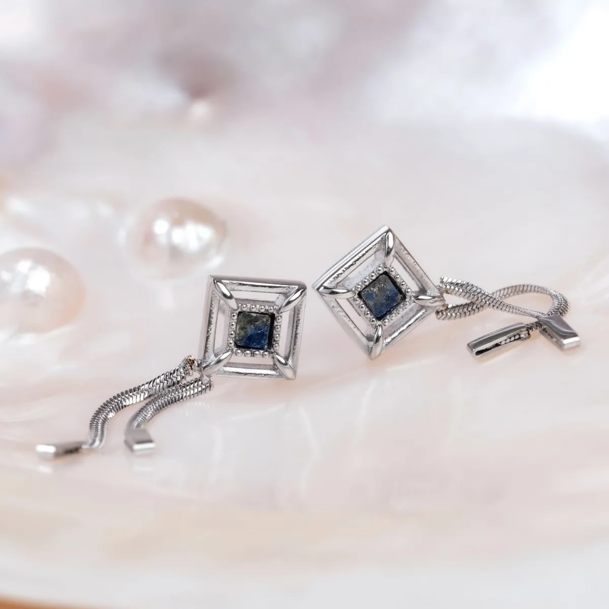 Holzkern Ohrringe|Schmuck^Awakening Ohrringe