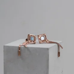 Holzkern Ohrringe|Schmuck^Awakening Ohrringe