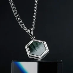 Holzkern Halsketten|Schmuck^Axis Halskette