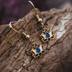 Holzkern Ohrringe|Schmuck^Balance Ohrringe