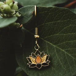 Holzkern Ohrringe|Schmuck^Balance Ohrringe