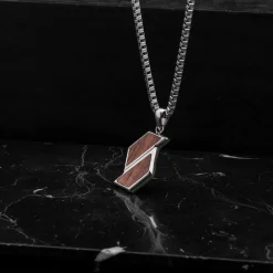 Holzkern Halsketten|Schmuck^Bariton Halskette