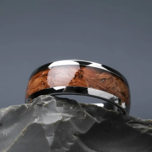 Holzkern Ringe|Schmuck^Binary Ring