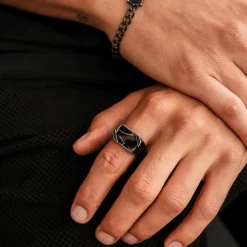 Holzkern Ringe|Schmuck^Binomial Ring