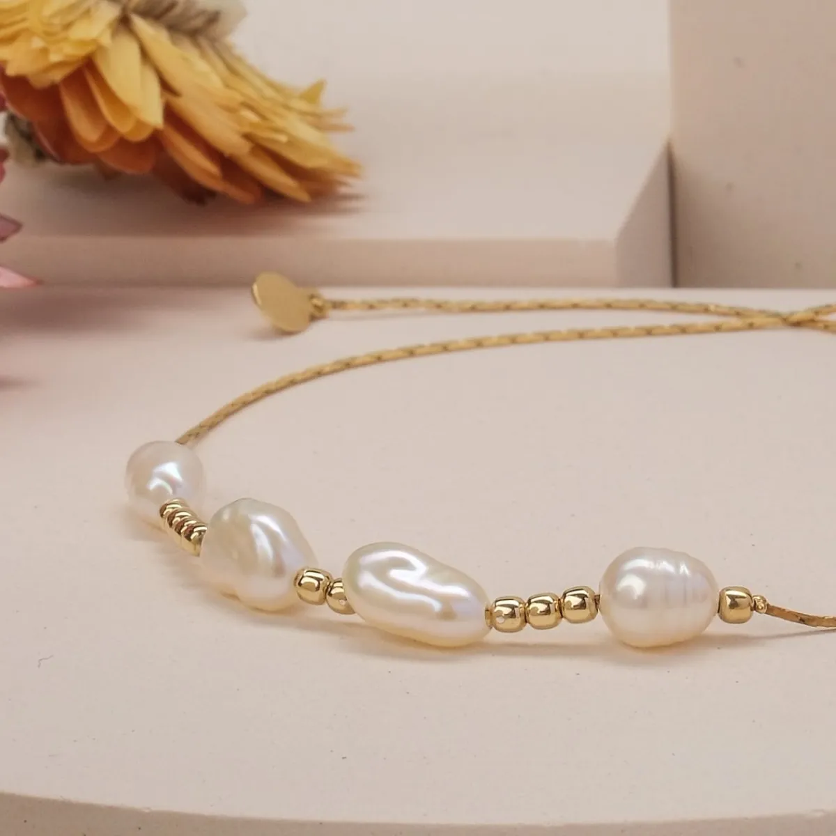 Holzkern Armbänder|Schmuck^Braverycall Armband