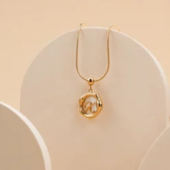 Holzkern Charms|Schmuck^Buchstaben-Charm A-Z