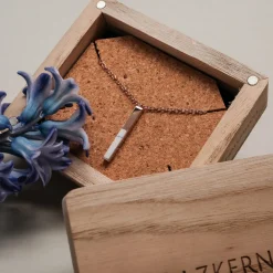 Holzkern Halsketten|Schmuck^Campania Halskette