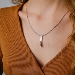 Holzkern Halsketten|Schmuck^Campania Halskette