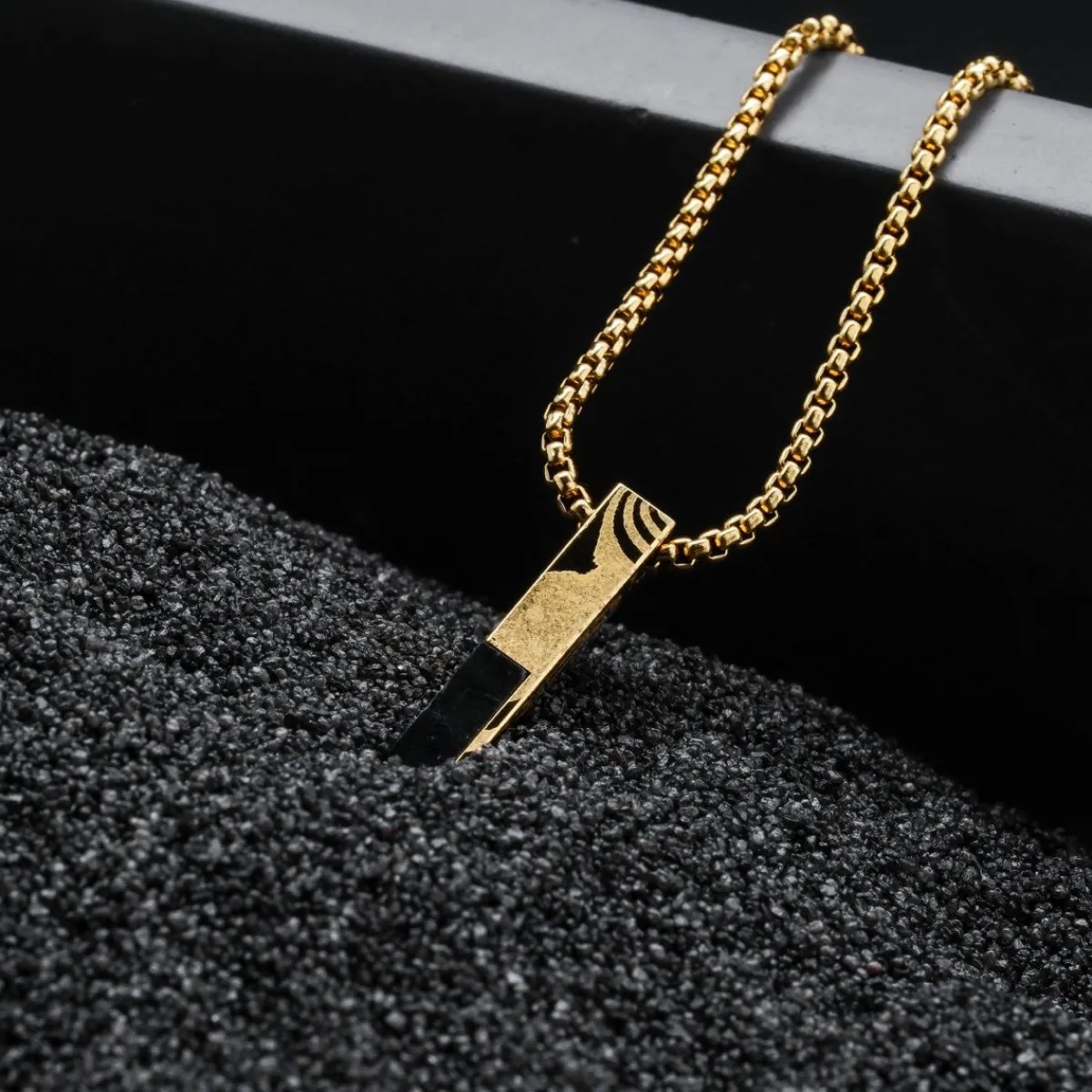 Holzkern Halsketten|Schmuck^Campania Halskette