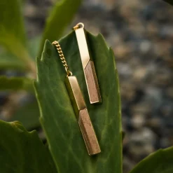 Holzkern Ohrringe|Schmuck^Campania Ohrringe