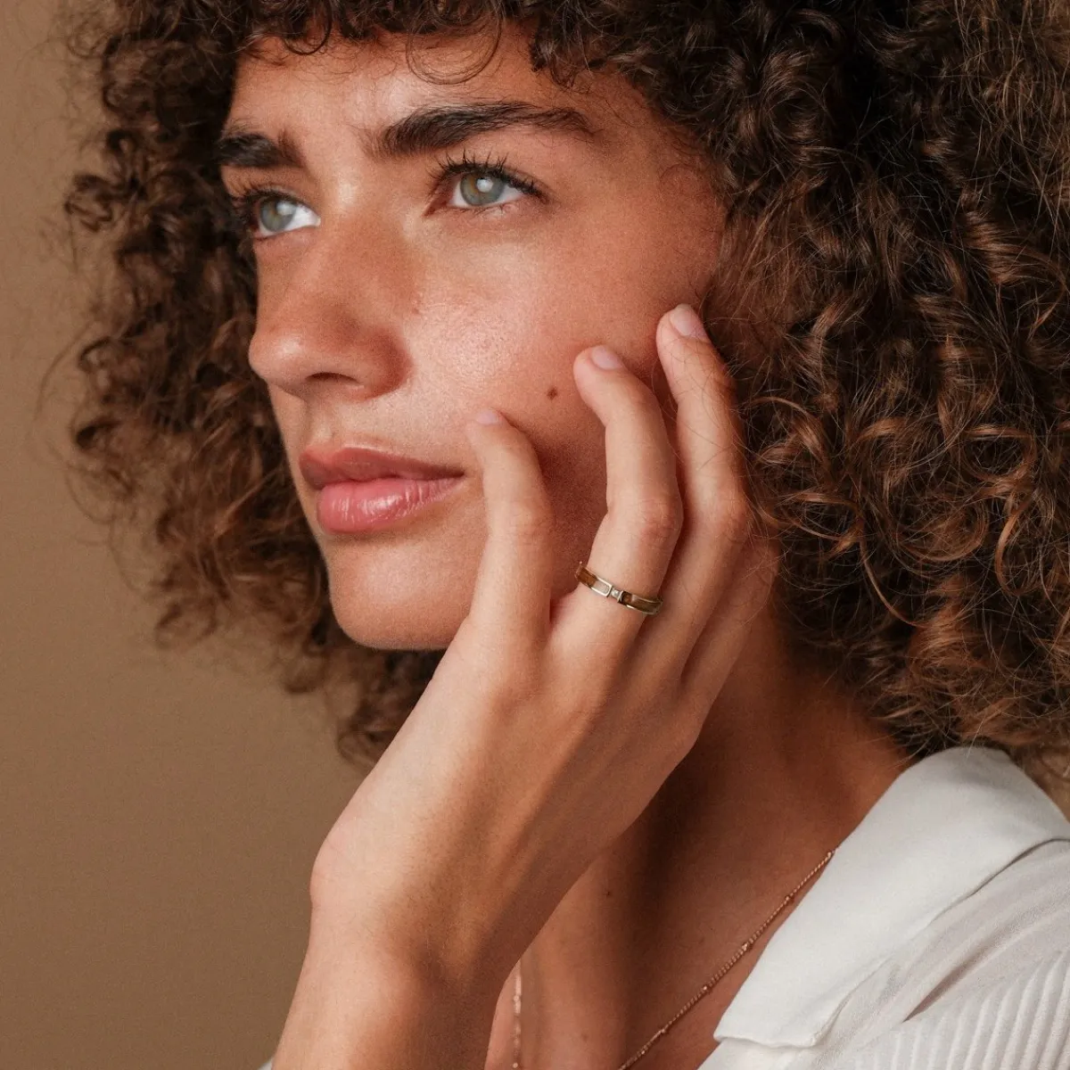 Holzkern Ringe|Schmuck^Campania Ring