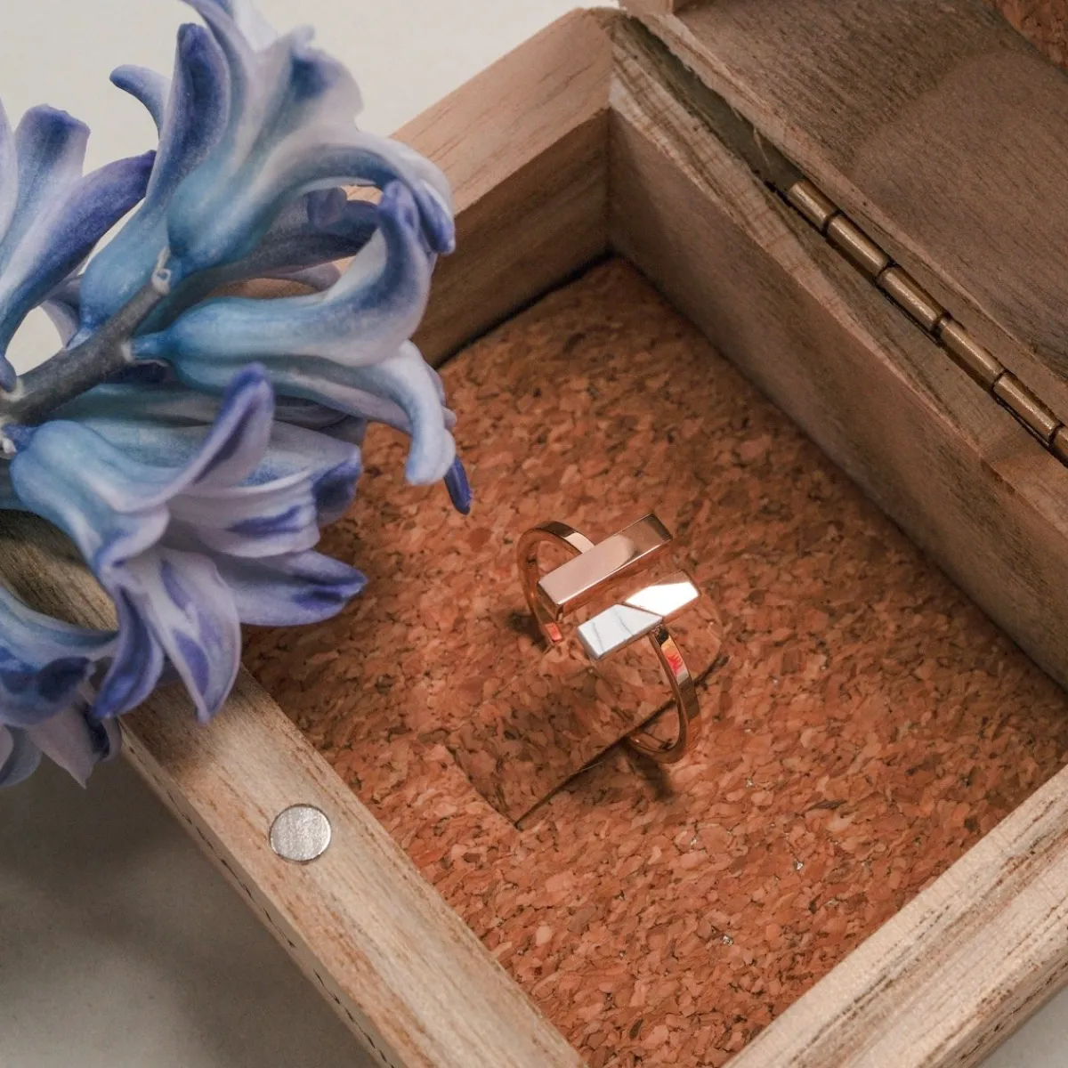 Holzkern Ringe|Schmuck^Campania Ring