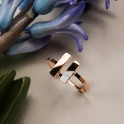 Holzkern Ringe|Schmuck^Campania Ring