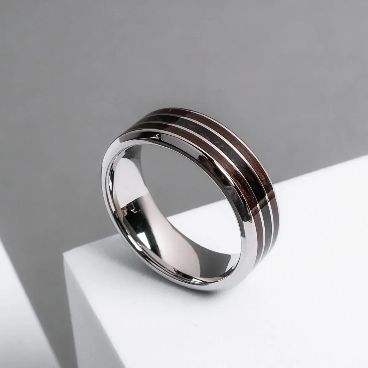 Holzkern Ringe|Schmuck^Cartesian Ring