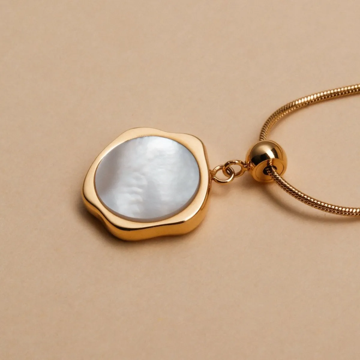 Holzkern Halsketten|Charms^Charms-Halskette