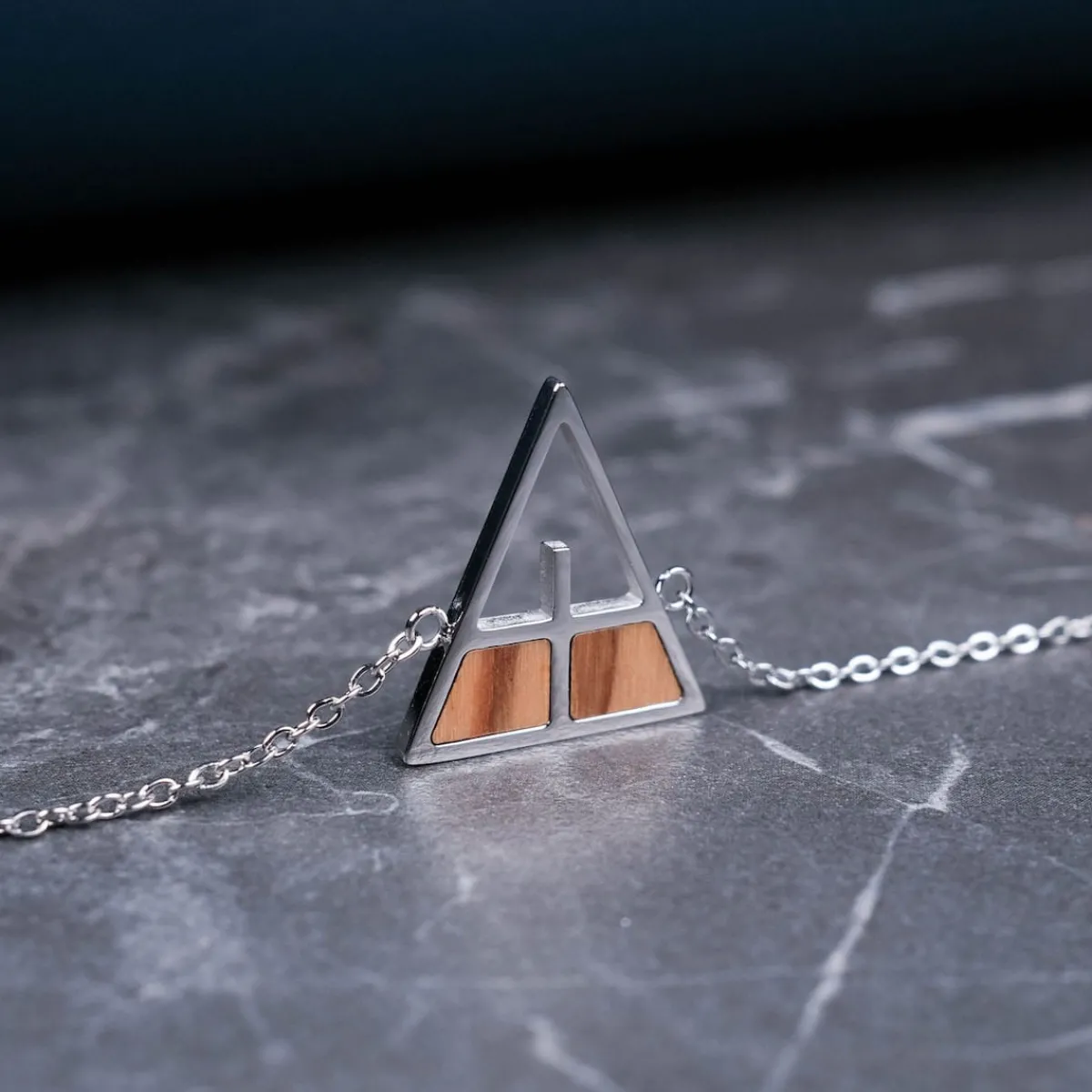 Holzkern Armbänder|Schmuck^Chiaroscuro Armband
