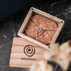 Holzkern Halsketten|Schmuck^Chiaroscuro Halskette