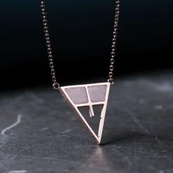 Holzkern Halsketten|Schmuck^Chiaroscuro Halskette