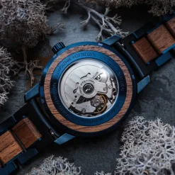 Holzkern Uhren^Cobalt