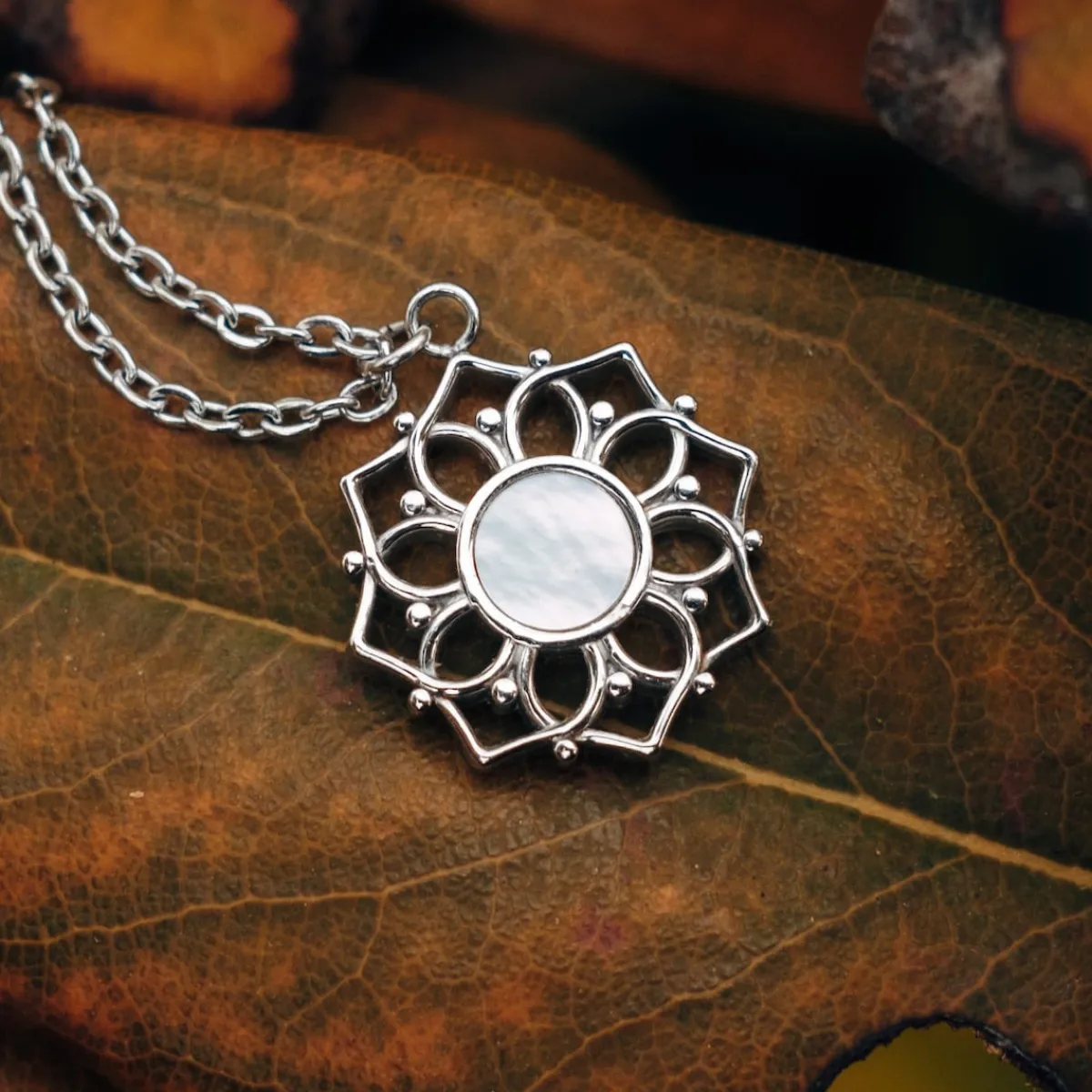 Holzkern Schmuck|Halsketten^Composition Halskette
