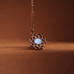 Holzkern Halsketten|Schmuck^Composition Halskette