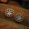 Holzkern Ohrringe|Schmuck^Composition Ohrringe