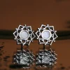 Holzkern Ohrringe|Schmuck^Composition Ohrringe