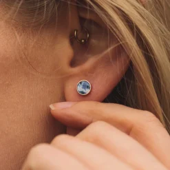 Holzkern Ohrringe|Schmuck^Concentric Ohrringe