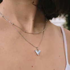 Holzkern Halsketten|Schmuck^Conceptual Halskette