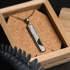 Holzkern Halsketten|Schmuck^Derivate Halskette