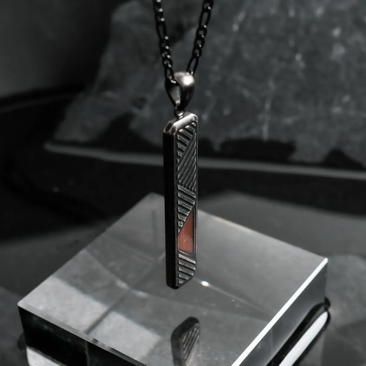 Holzkern Halsketten|Schmuck^Derivate Halskette