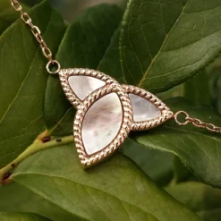 Holzkern Halsketten|Schmuck^Entire Halskette