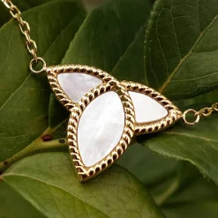 Holzkern Halsketten|Schmuck^Entire Halskette