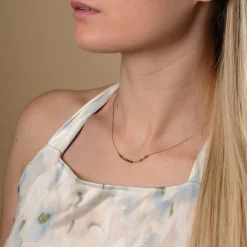 Holzkern Halsketten|Schmuck^Everforever Halskette