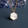 Holzkern Halsketten|Schmuck^Facade Halskette