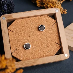 Holzkern Ohrringe|Schmuck^Facade Ohrringe