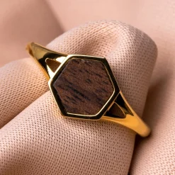 Holzkern Ringe|Schmuck^Facade Ring